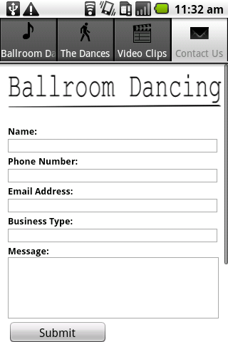 Ballroom Dancing App 1.0