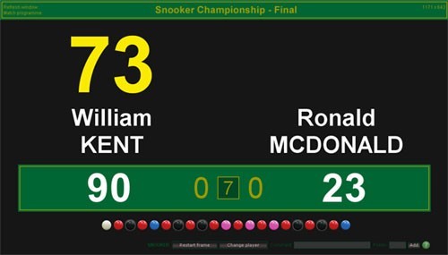 BallStream Snooker Scoreboard 1.1