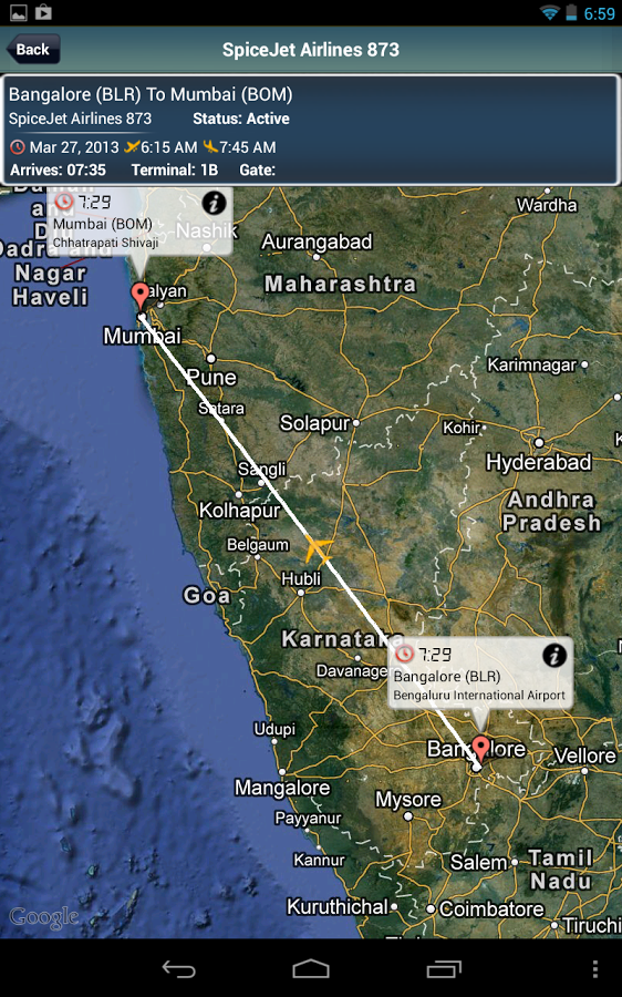 Bangaluru Airport+Flight Track 1.4