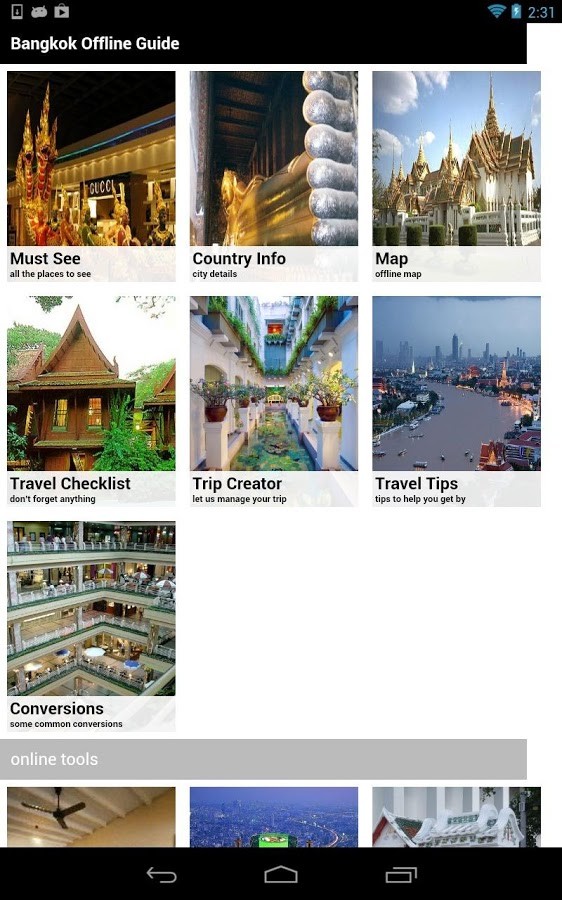 Bangkok Offline Travel Guide 1.0