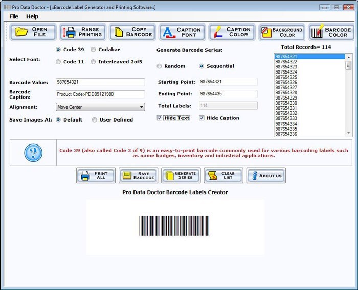 Barcode and Labeling Software 2.0.1.5