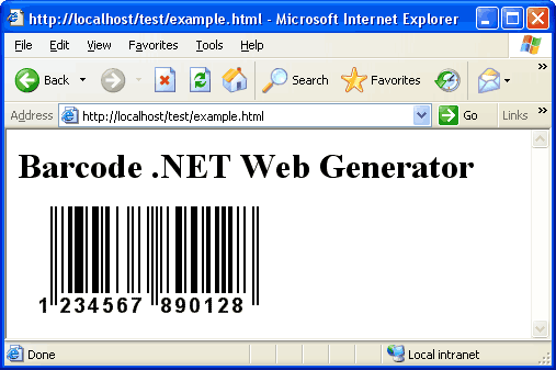 BarCode ASP.NET Web Control 1.5 1.6