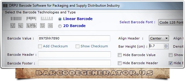 Barcode Generator Freeware 7.3.0.1