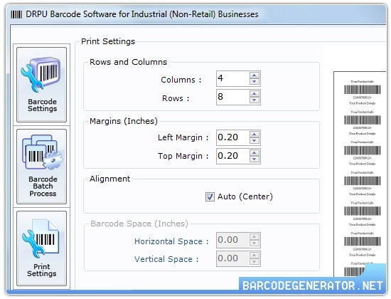 Barcode Generator Software for Industry 7.3.0.1