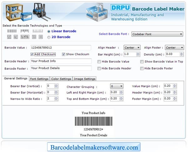Barcode Label Maker for Warehouse 7.3.0.1
