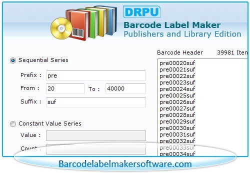 Barcode Label Maker Software Publishers 7.3.0.1