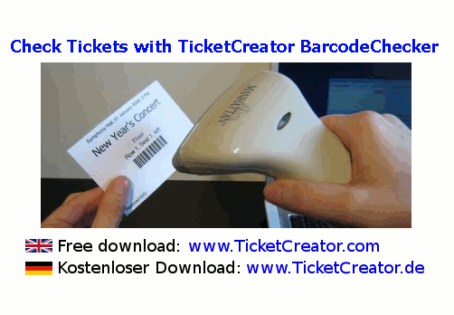 BarcodeChecker - Eintrittskarten pr+-fen 3.1
