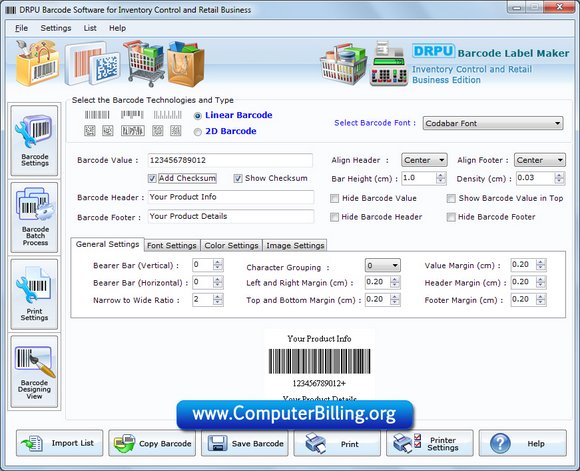 Barcodes Generator for Retail Business 7.3.0.1