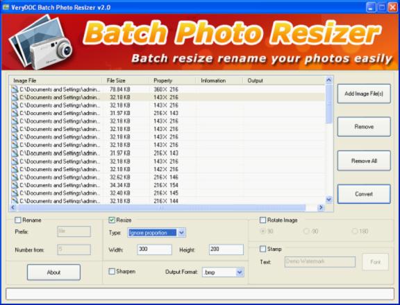 Batch Photo Resizer 1.0