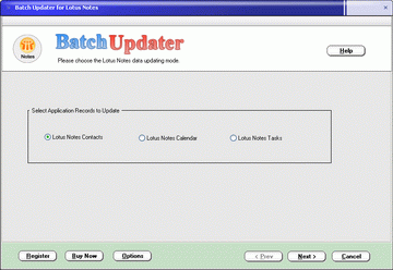 BatchUpdater for Lotus Notes 2.0.0.1100