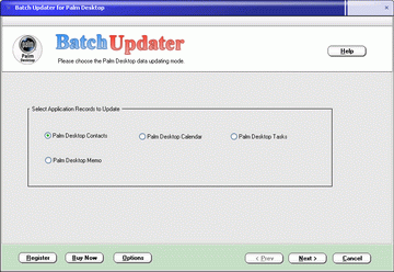 BatchUpdater for Palm Desktop 2.0