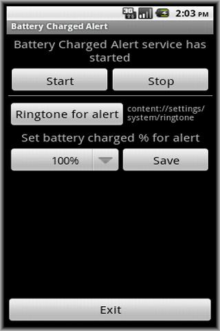 Battery Charged Alert 6.0