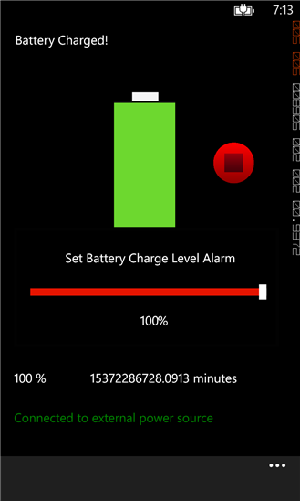 Battery Charged 1.0.0.0