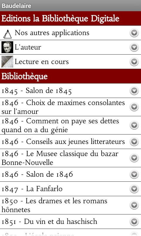 Baudelaire - Oeuvres complètes 12.03.08