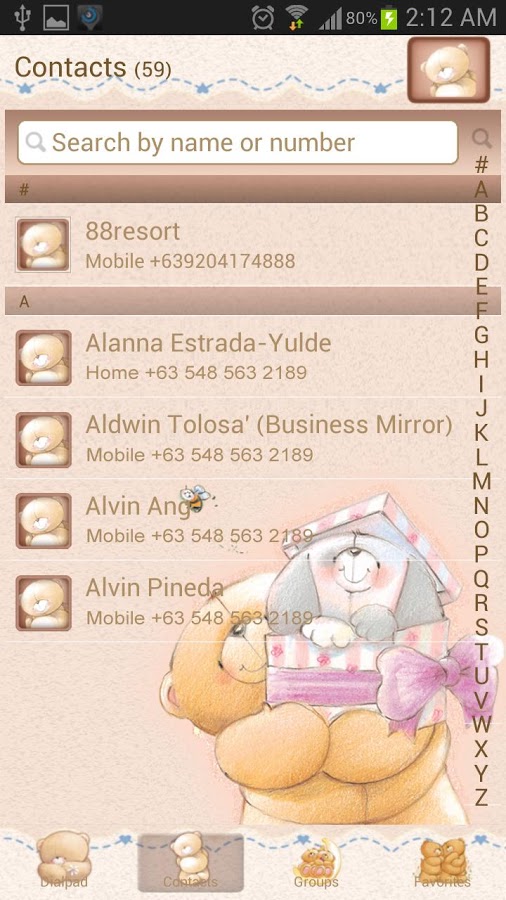Bears in Love Go Contacts EX 1.1