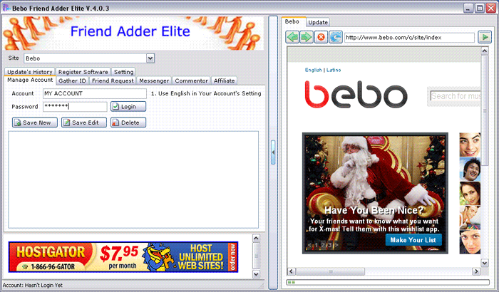 Bebo Friend Adder elite 3.0.0
