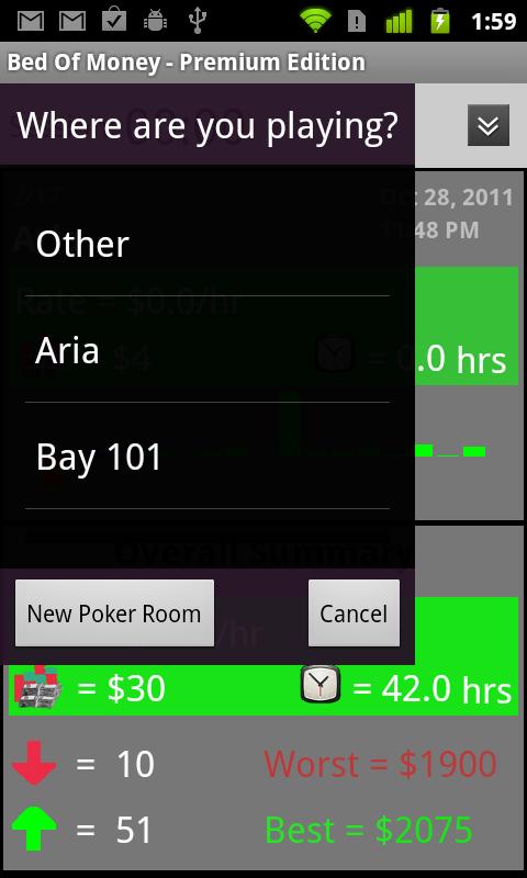 Bed Of Money - Poker Ledger 2.1