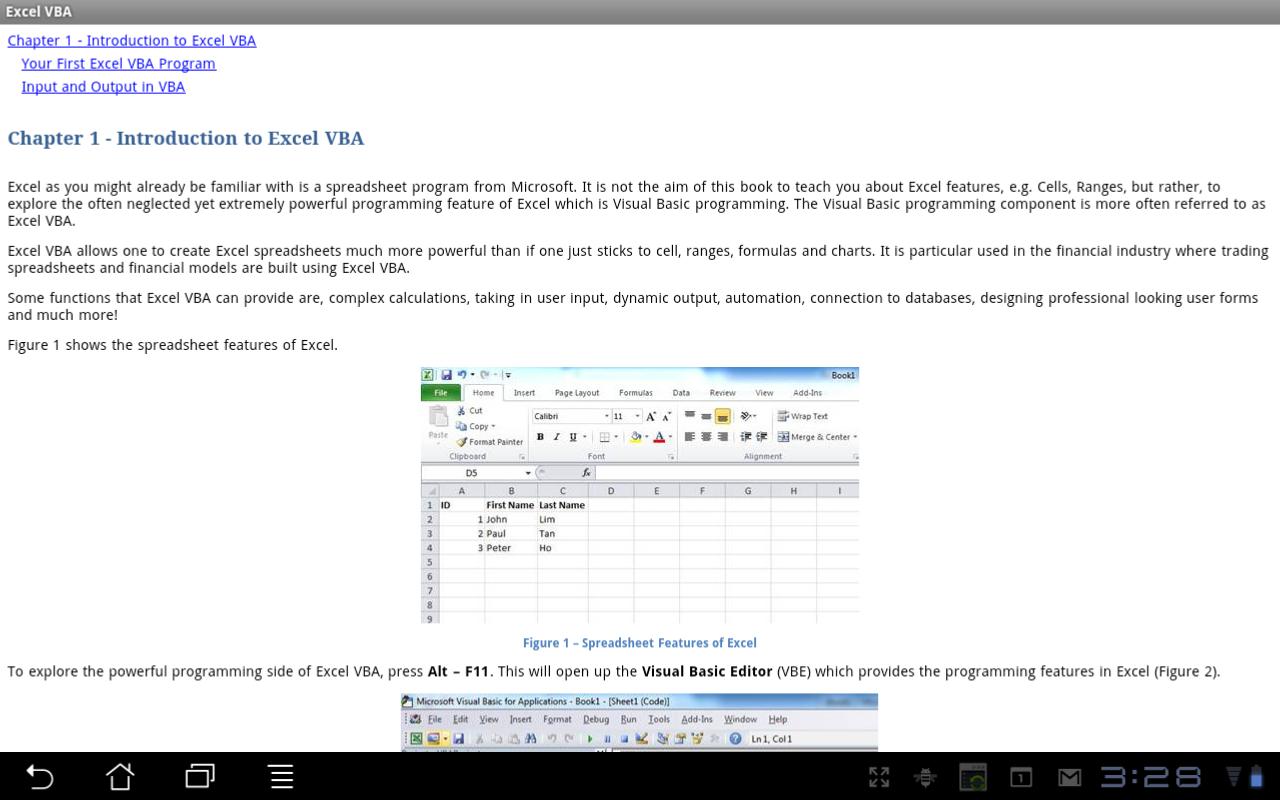 Beginning Excel VBA 1.0
