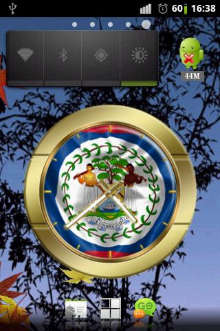 Belize flag clocks 1.0