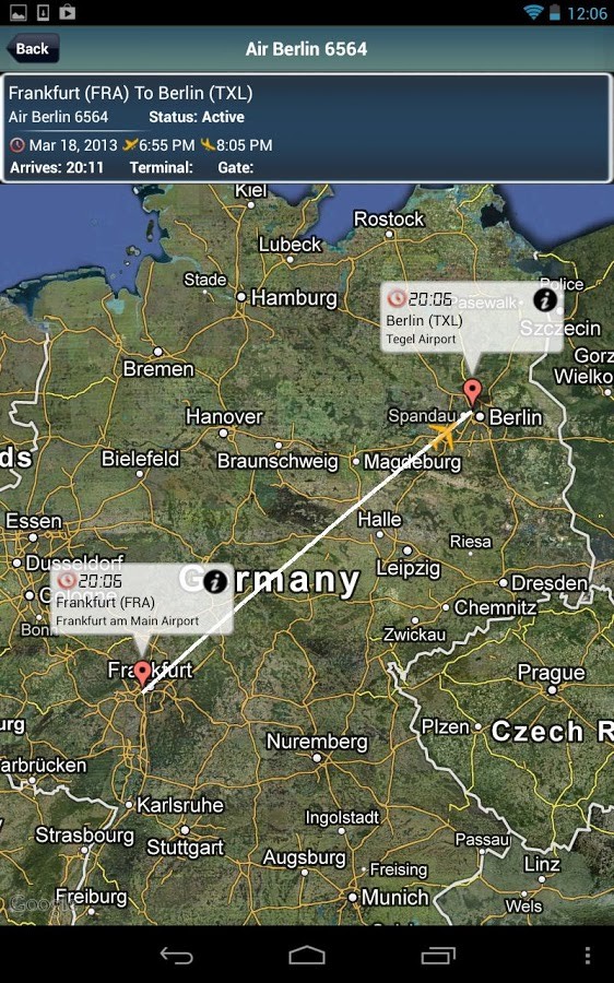 Berlin Airport +Flight Tracker 1.4
