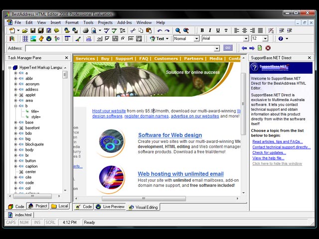 BestAddress HTML Editor 2007 Professional 10.0.0