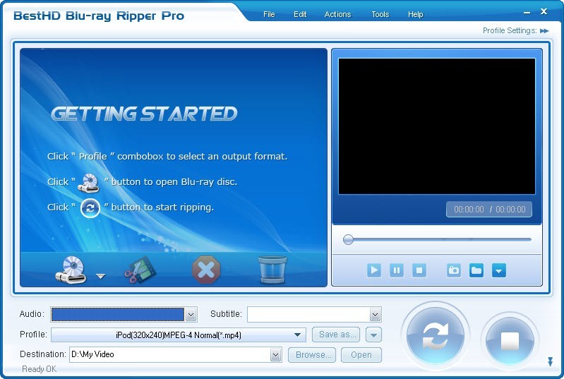 BestHD Blu-ray Ripper Pro 1.00.01