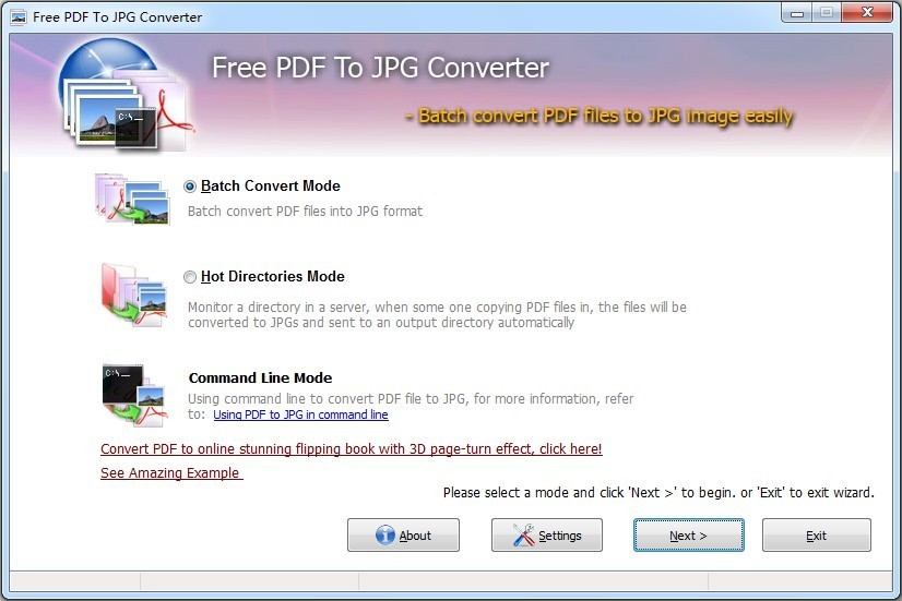 Bestsoft Free PDF to JPG Converter 1.0