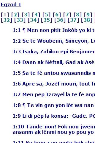 Bible Haitian Creole 0.1