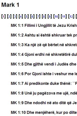 Bible in Albanian 0.1