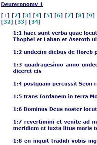 Biblia Latin Vulgate 0.1