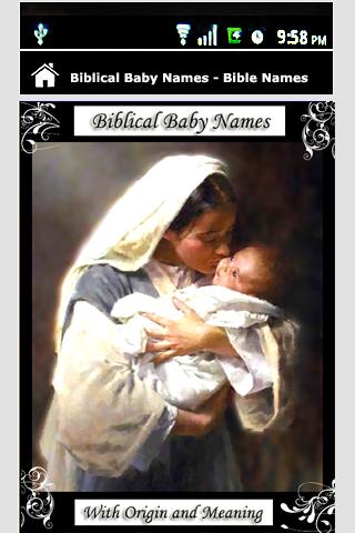 Biblical Baby Names Bible Name 1.0
