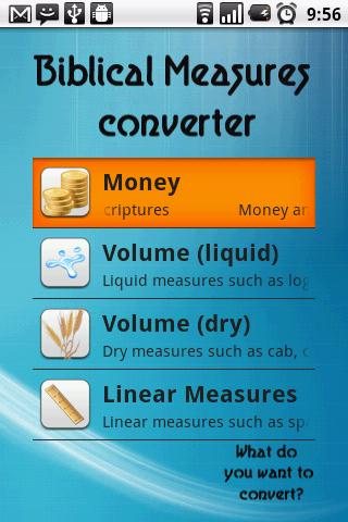 Biblical Measures Converter 1.6.3