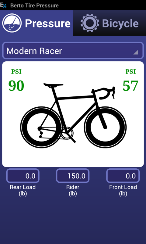 Bicycle Tire Pressure Calc 1.3