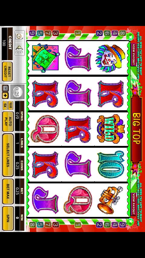 Big Top Vegas Slot Machine 1.0