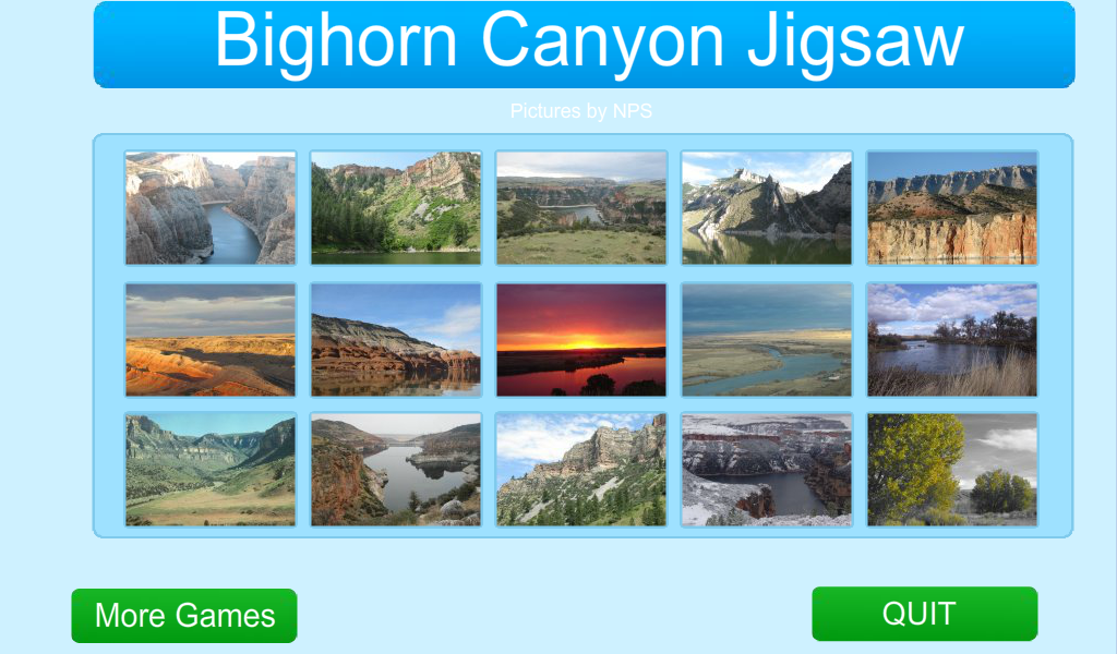Bighorn Canyon Jigsaw 1.0.4