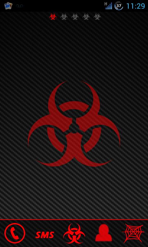 Bio Hazard Red Go Launcher Ex 1.0