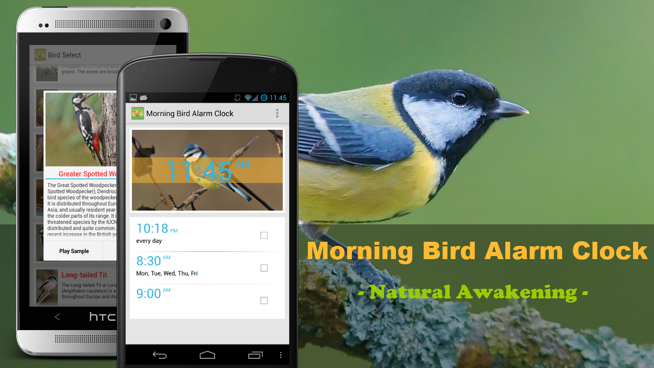 Bird Alarm Clock Pro 2.0