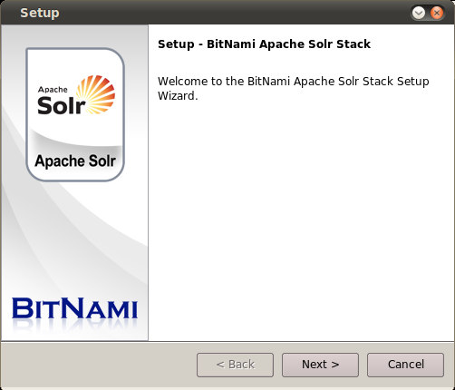 BitNami Apache Solr Stack 4.0.0-0 1.0