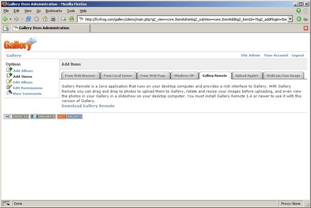 BitNami Gallery Stack for Linux 3.0.2-0 1.0