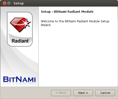 BitNami Radiant Stack 1.1.3-0 (window 1.0