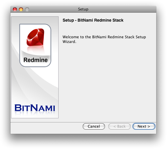 BitNami Redmine Stack for Mac OS X 2.1.4-0 1.0