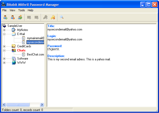 Bitobit Mithril Password Manager 1.07
