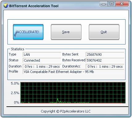 BitTorrent Acceleration Tool 3.4.0