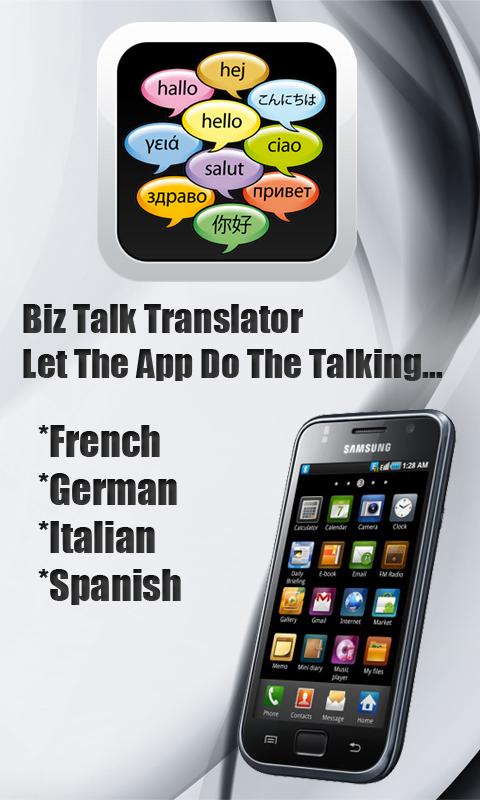 Biz Talk Translator (Say Hi) 1.0