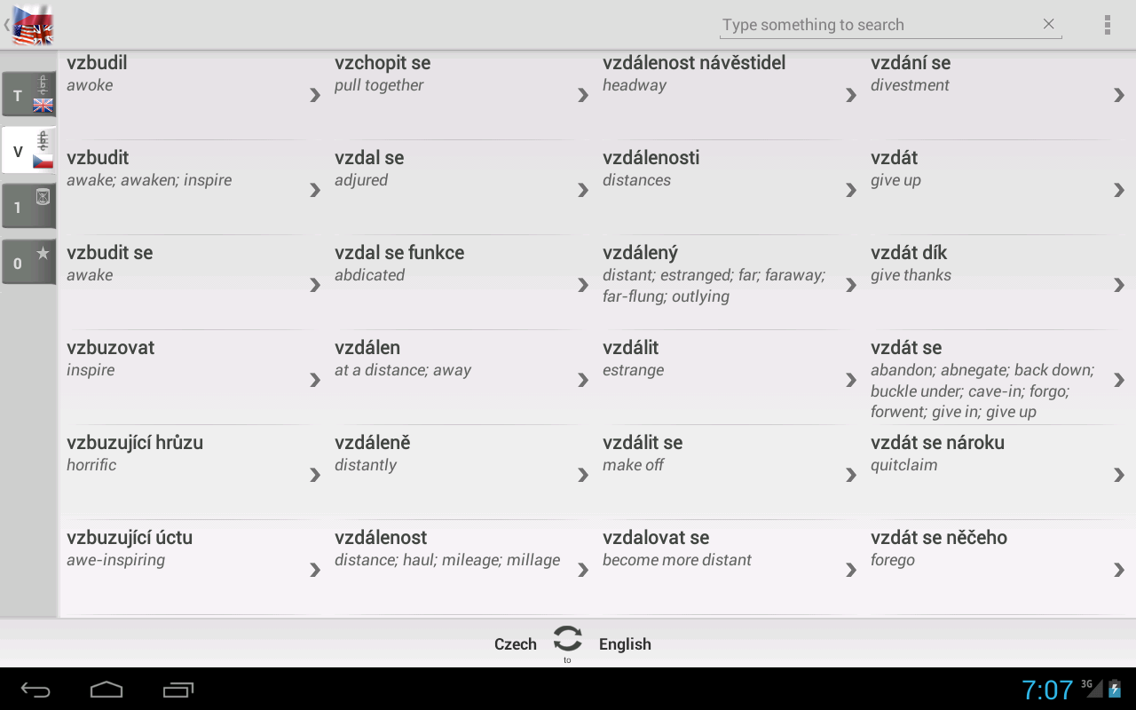 BK Dictionary Czech English 3.0.6
