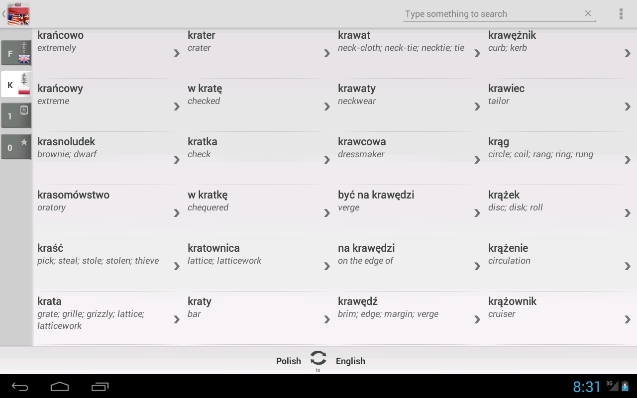 BK Dictionary Polish English 3.0.6