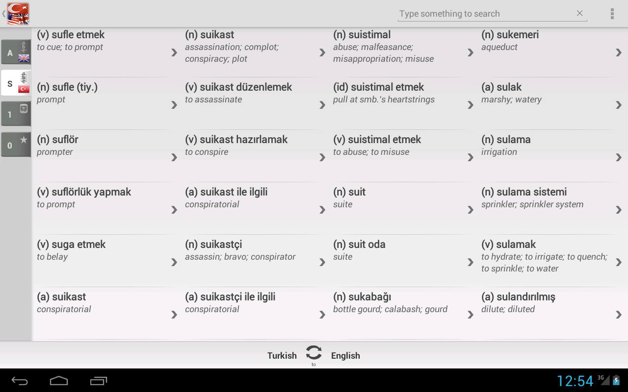 BK Dictionary Turkish English 3.0.6
