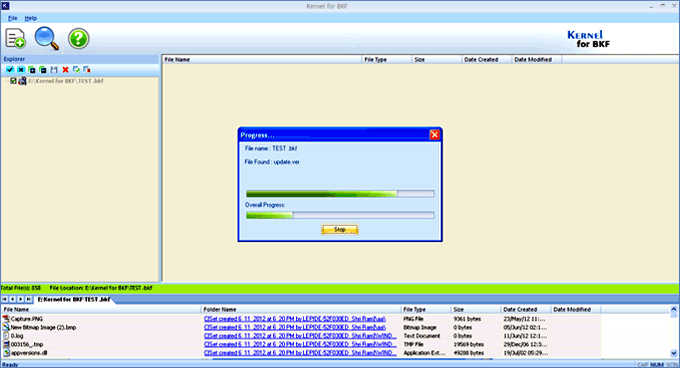 BKF File Recovery Software 12.06.01