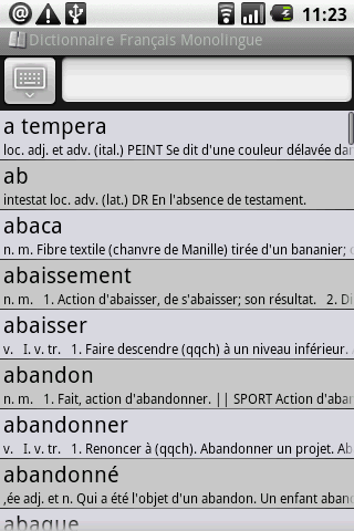 BKS French Dictionary 1.3.0