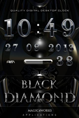 black diamond digital clock 2.17